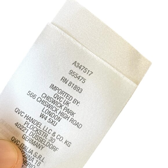 LOGO Lori Goldstein Cardigan‎ Jacket Lavender Watercolor Ruffle Hem A347517 XXS - Picture 7 of 7